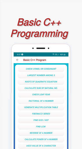 C    Engineering Programming app screenshot 3