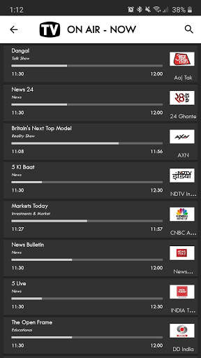 India TV Guide screenshot 4