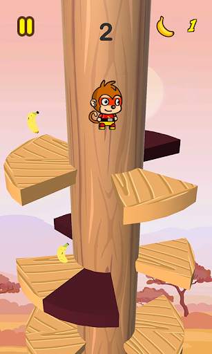 Helix Master - Monkey Banana Crush screenshot 3
