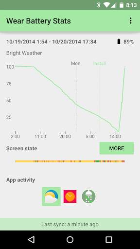 Wear Battery Stats screenshot 3