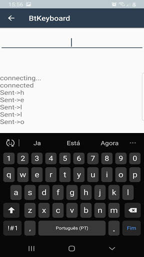 Bluetooth Keyboard screenshot 1