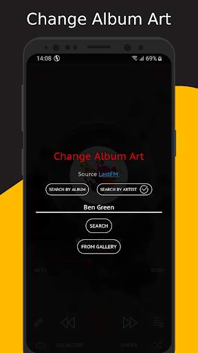 Crimson Music Player - MP3, Ly screenshot 7