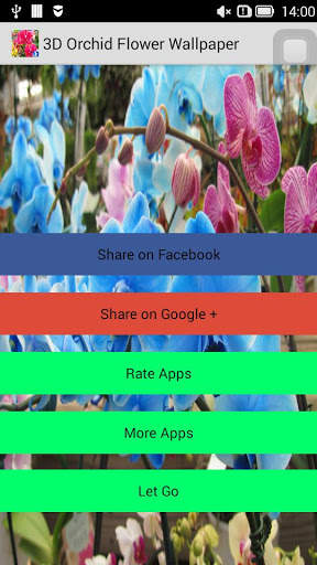 Orchid Live Wallpaper - Screen Lock, Sensor, Auto screenshot 3