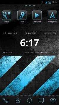greyICE HD Launcher Theme screenshot 1