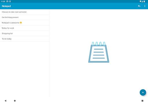 Notepad screenshot 3