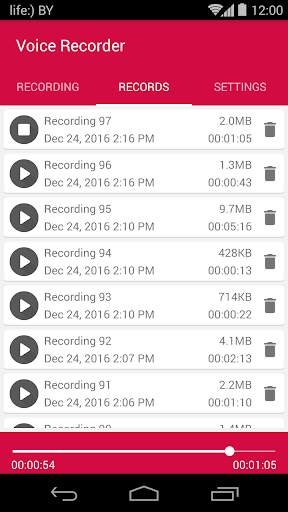 Voice Recorder screenshot 2