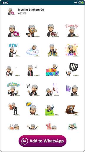 Islamic Stickers for WA WAStickerApps screenshot 9