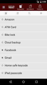 Master Lock Vault screenshot 1
