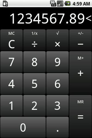 CalcRT screenshot 1