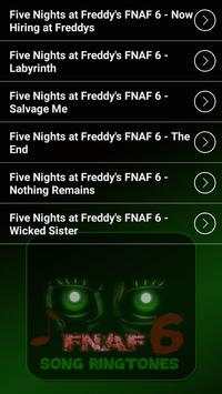 FNAF 6 Song Ringtones screenshot 1