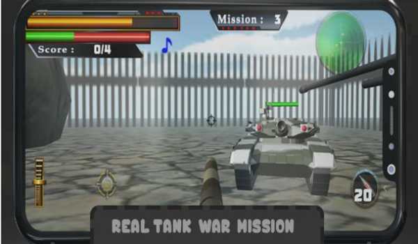 Tank Shooter - Classic Army war Game screenshot 2