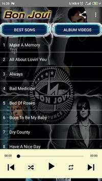 BON JOVI ~ The Best Video & Music MP3 Offline screenshot 4