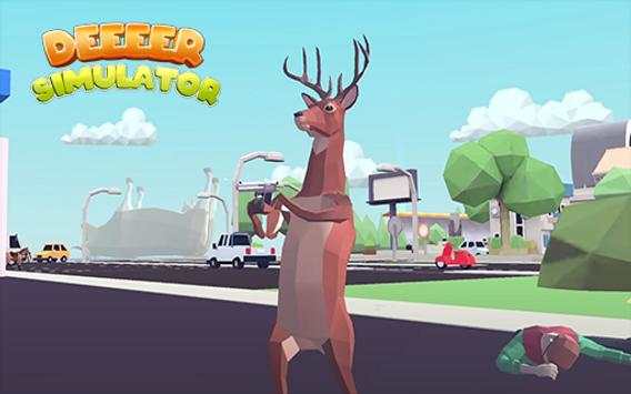 Deeeer Simulator City Funny 2020 Walkthrough screenshot 1