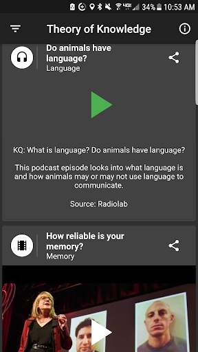 Theory of Knowledge screenshot 2
