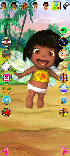 Talking Emily Baby Girl Games screenshot 5