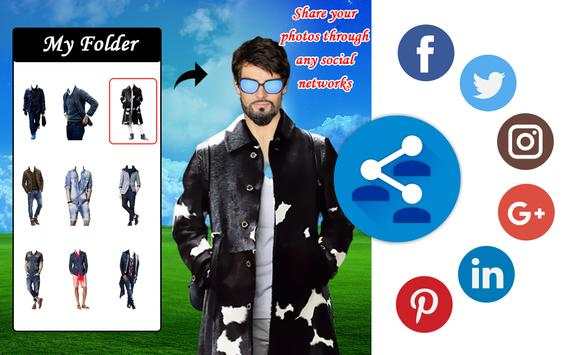 Man Trench Coat Photo Montage screenshot 24