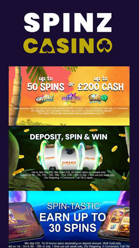Spinz Casino - Real Money Casino & Slots स्क्रीनशॉट 11