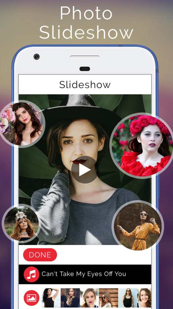 Photo Video maker with music - Slideshow maker screenshot 1