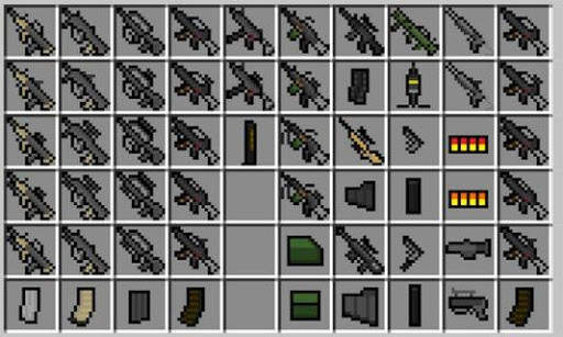 Guns & Weapons Mod for MCPE screenshot 1