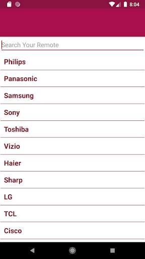 Universal Set Top Box Remote Control screenshot 2