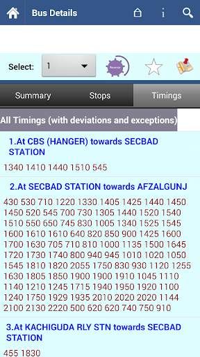Hyderabad RTC Info screenshot 4
