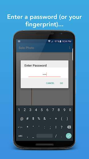 Solo Photo - Gallery Privacy screenshot 1