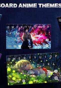 Anime Keyboard Themes New 2 تصوير الشاشة