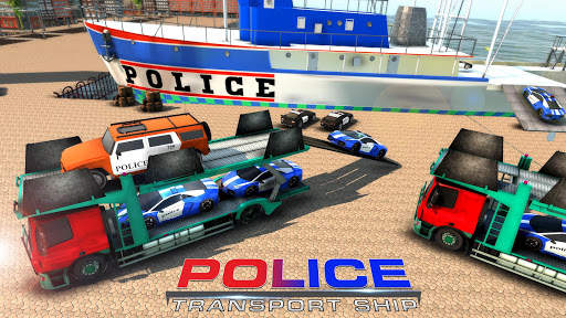 US Police Cruise Ship Car Truck Plane Transporter screenshot 3