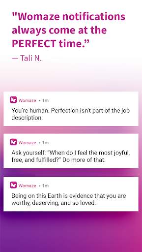 Womaze: Self-Care & Motivation screenshot 4