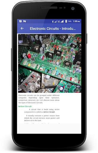 Electronic Circuits screenshot 3