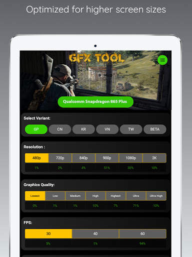 Game Booster Mobile GFX Tool screenshot 5