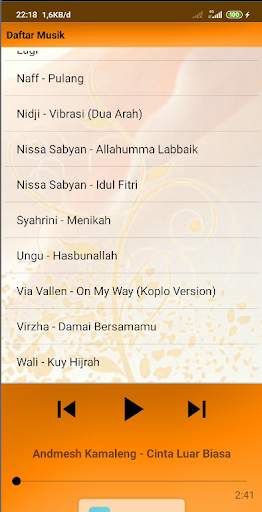 Lagu Pop Indonesia lengkap Offline screenshot 4