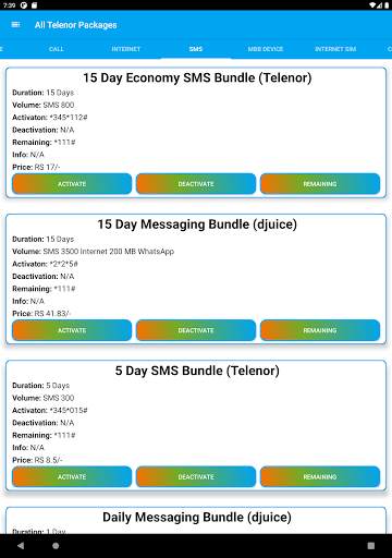 Telenor Packages 2021 | Telenor Packages 2021 New скриншот 14