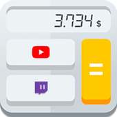 How much do you earn on Youtube and Twitch? - Calc