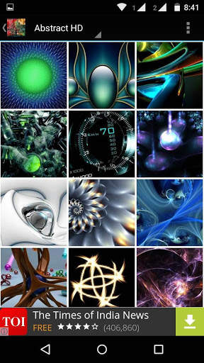 Abstract Wallpaper HD screenshot 3