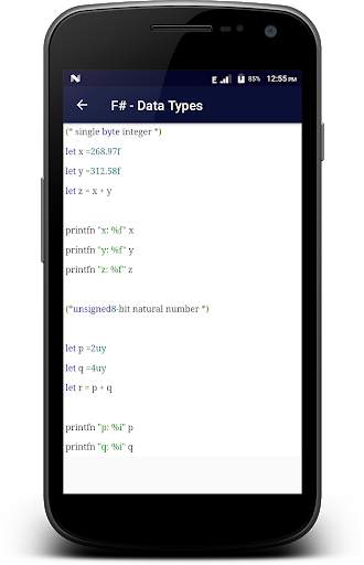 Learn - F Sharp screenshot 3