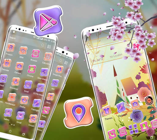 Cute Cartoon Launcher Theme screenshot 3