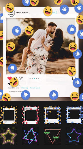 Square Photo Editor Collage screenshot 4