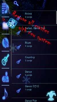 Mp3 Player NightSky 3D screenshot 7