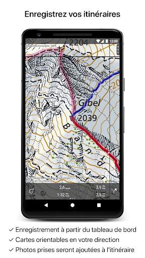 Topo GPS Suisse screenshot 4