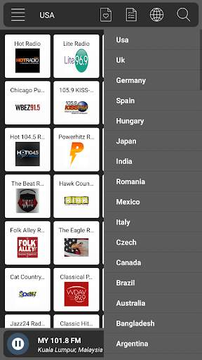 Radio Malaysia Online  - Malaysia Am Fm screenshot 7