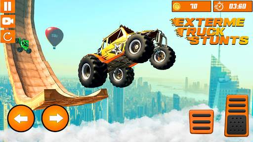 Extreme Truck Stunts : Hill Impossible Climb 4x4 screenshot 1