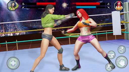 Women Wrestling Rumble: Backyard Fighting screenshot 7