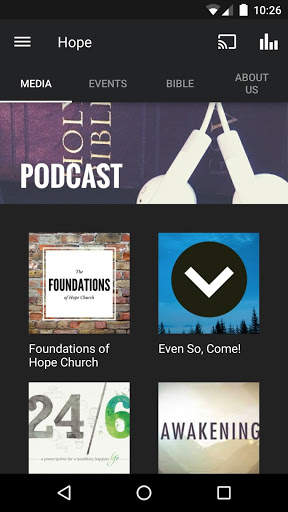 The Hope Church App 1 تصوير الشاشة
