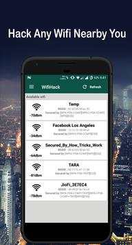 Wifi Passwords Hacker prank screenshot 1