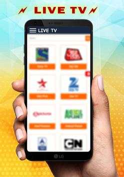 Live TV Free Online Download 1 تصوير الشاشة