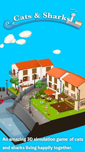 Cats and Sharks: 3D game screenshot 1