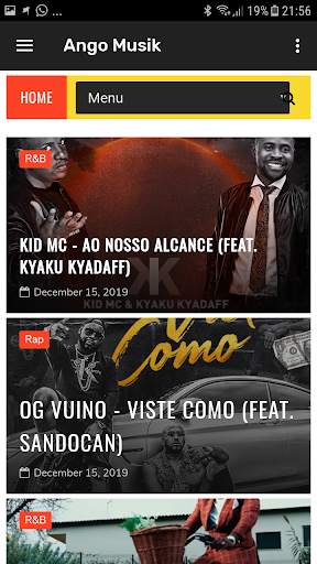 Ango Musik - Portal de Musicas screenshot 1