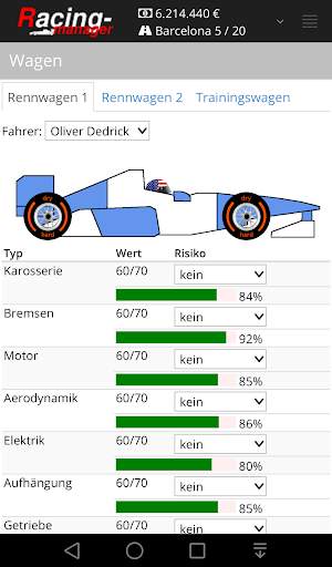 Racing Manager screenshot 5