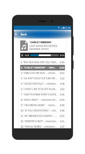 Free 100 Love Songs 1980 screenshot 4